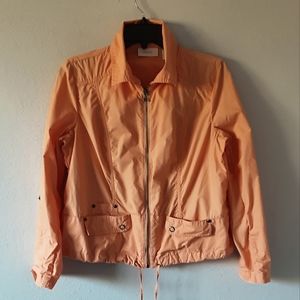 Women’s Chicos Windbreaker Jacket Size 0 Lightweight Travel Coat Full/3/4 Sleeve